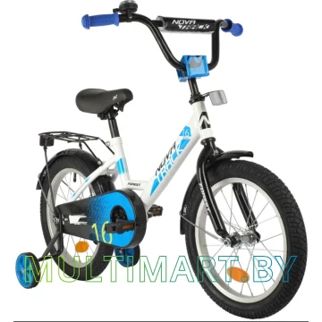 Детский велосипед Novatrack Forest 161FOREST.WT21 (белый/черный, 2021) картинка 2